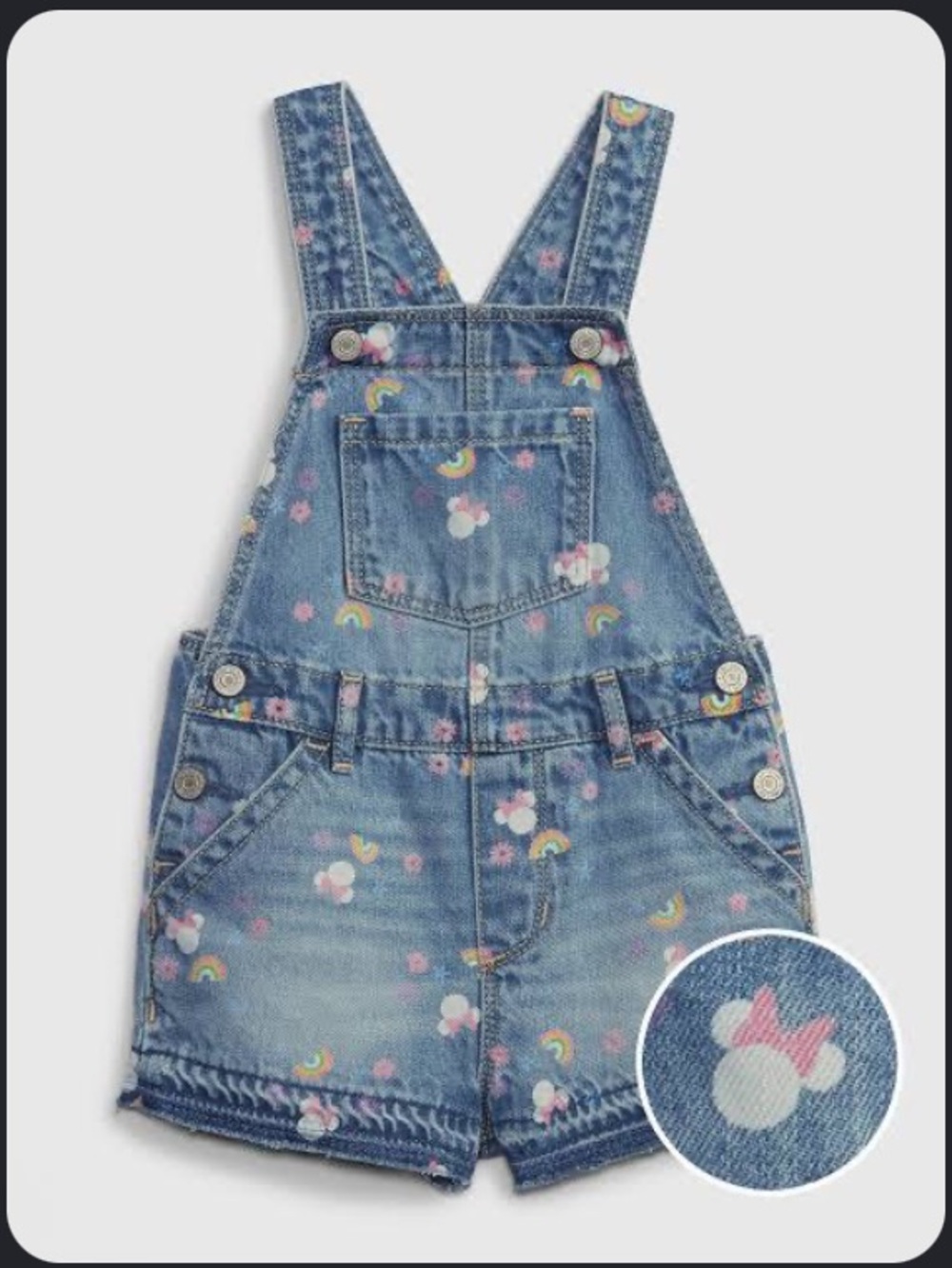GAP Baby & Disney COLLAB !! Denim coveralls.. Rare find dead stock